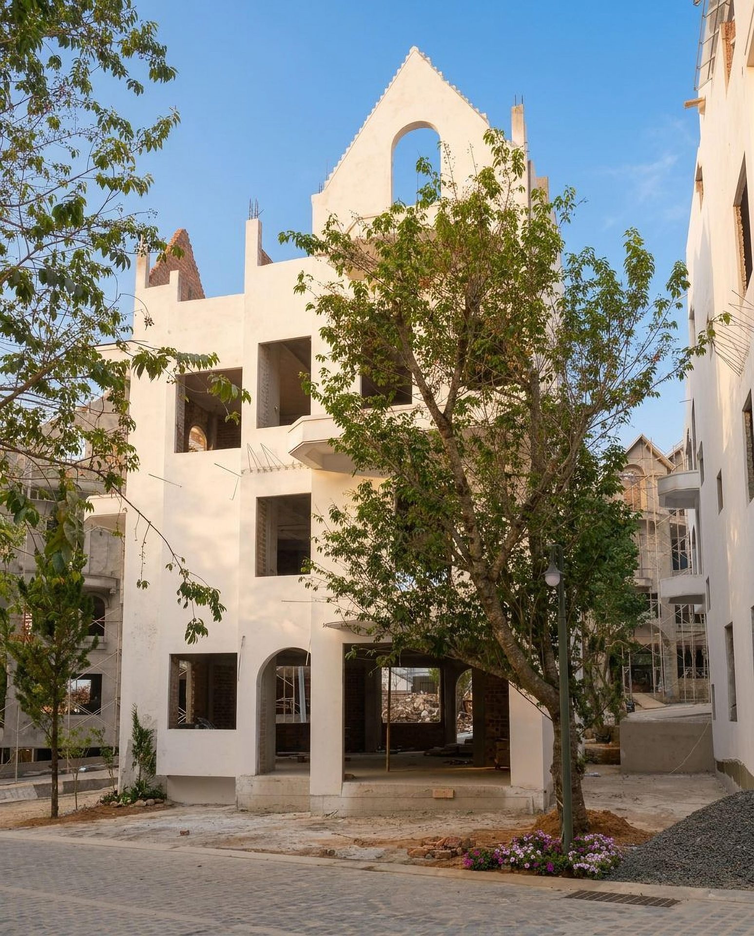 Mặt tiền căn villa B1, dự án La Cerise Đà Lạt