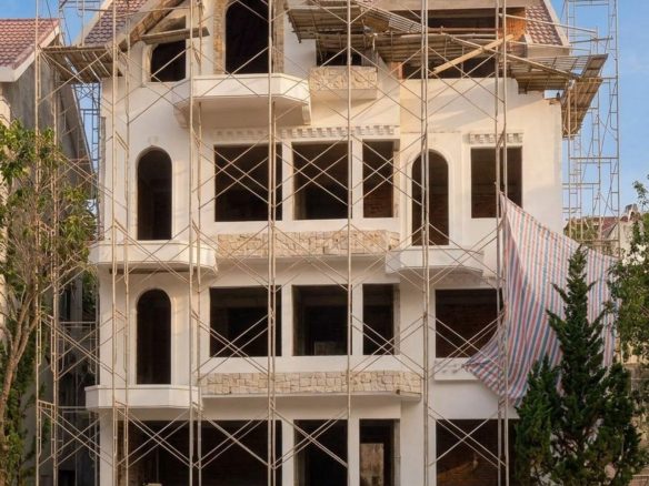 Mặt tiền Villa A12, La Cerise Đà Lạt