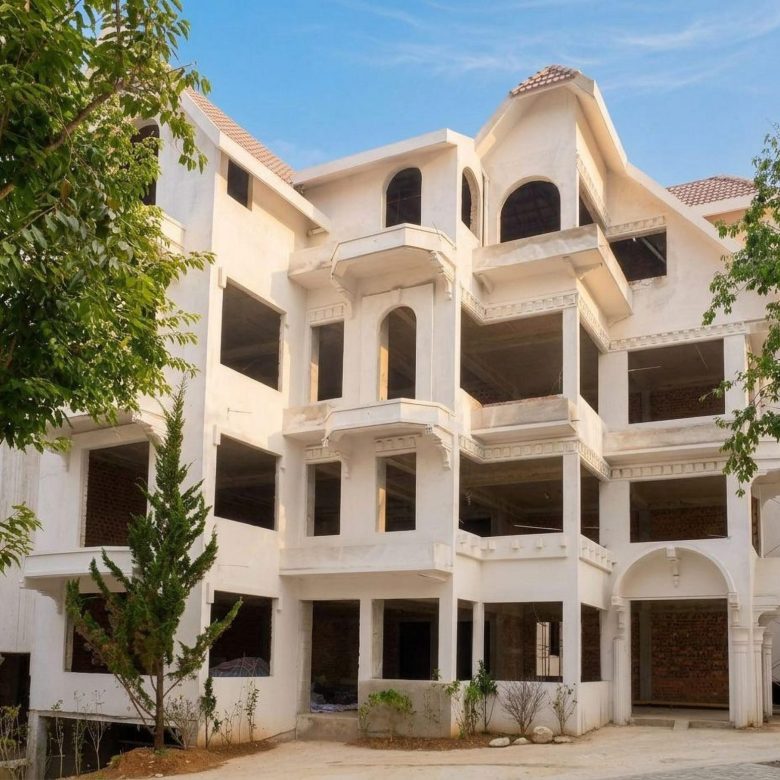hình măt tiền Villa A8, khu biệt thự La Cerise Đà Lạt