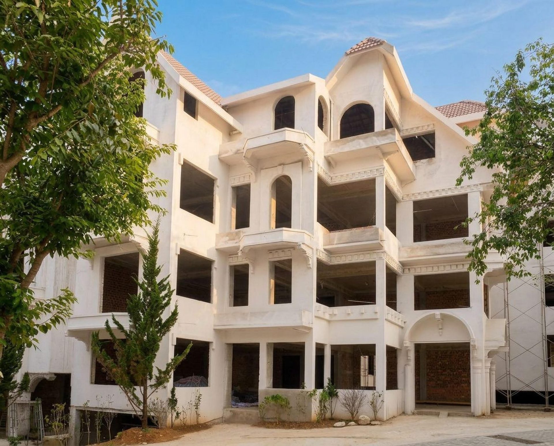 hình măt tiền Villa A8, khu biệt thự La Cerise Đà Lạt