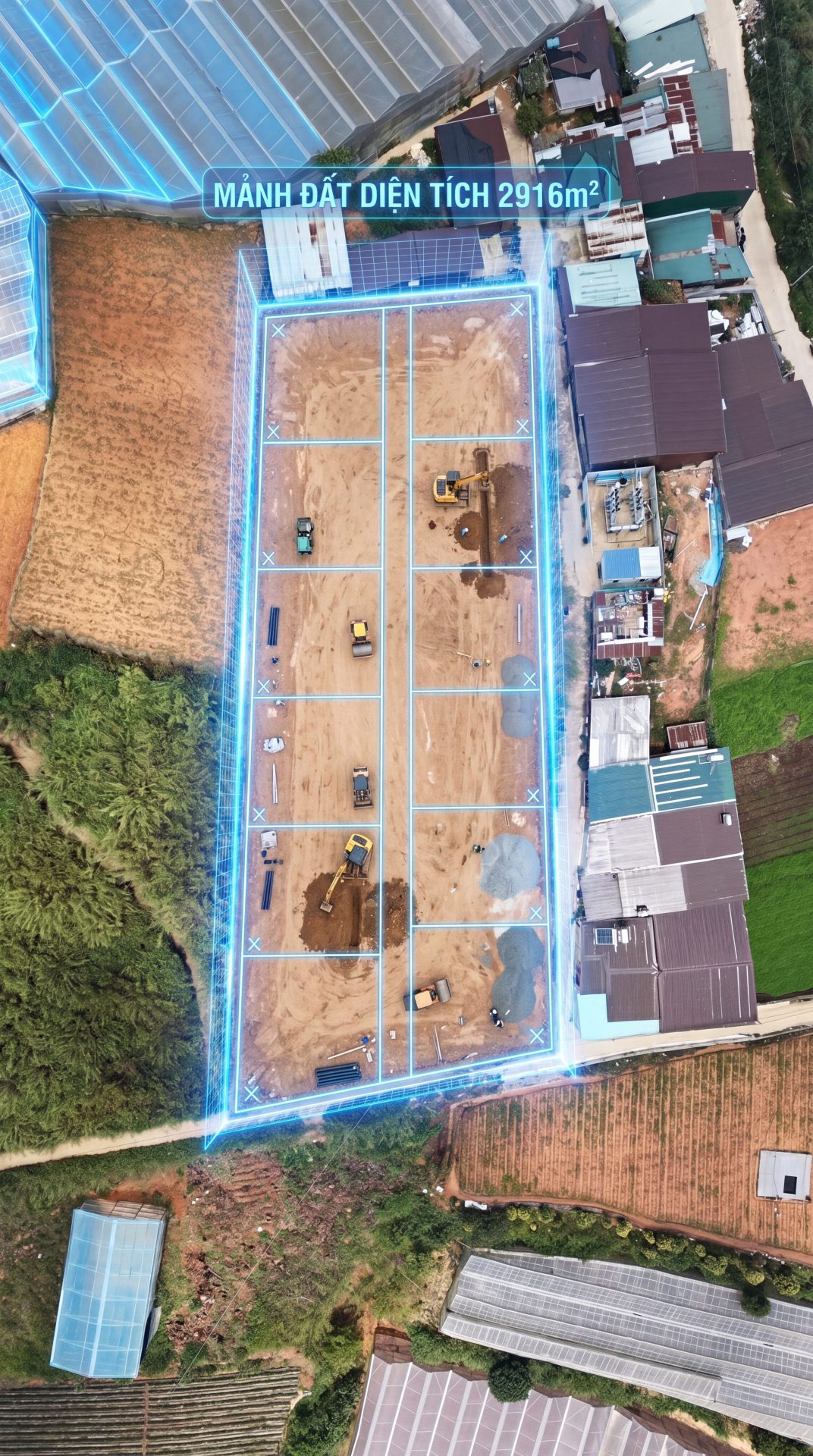 quỹ đất 3000m2 tại đường cao thắng, đà lạt